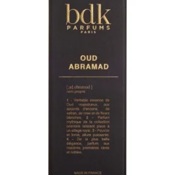 Oud Abramad 8 Oud Abramad -BENLUX Boutique oud abramad eau de parfum bdk parfums 100 ml 3